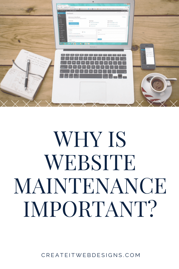 website maintenance important