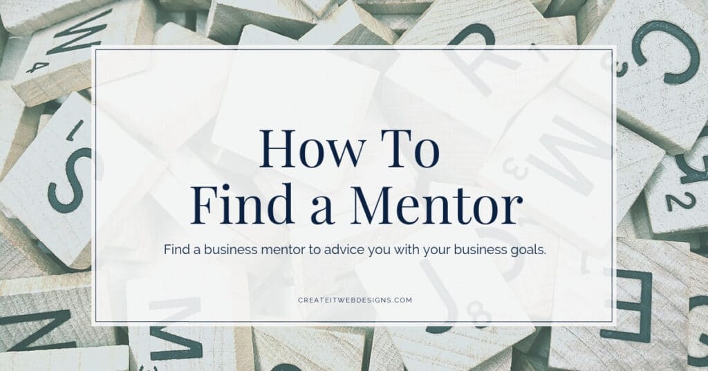 How To Find A Mentor