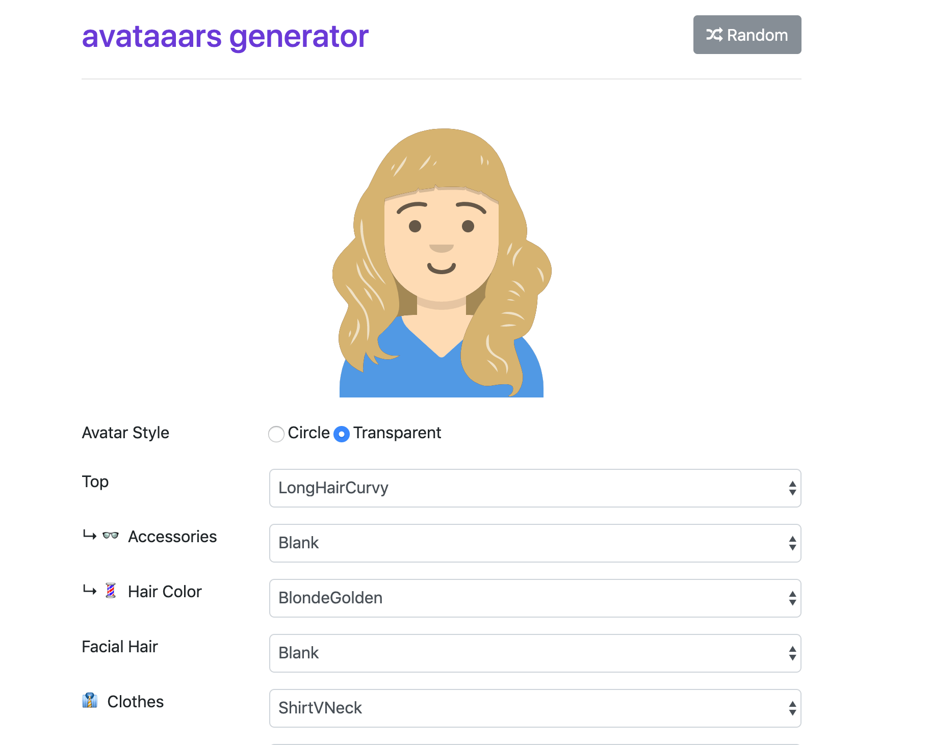 create an avatar - avatars generator