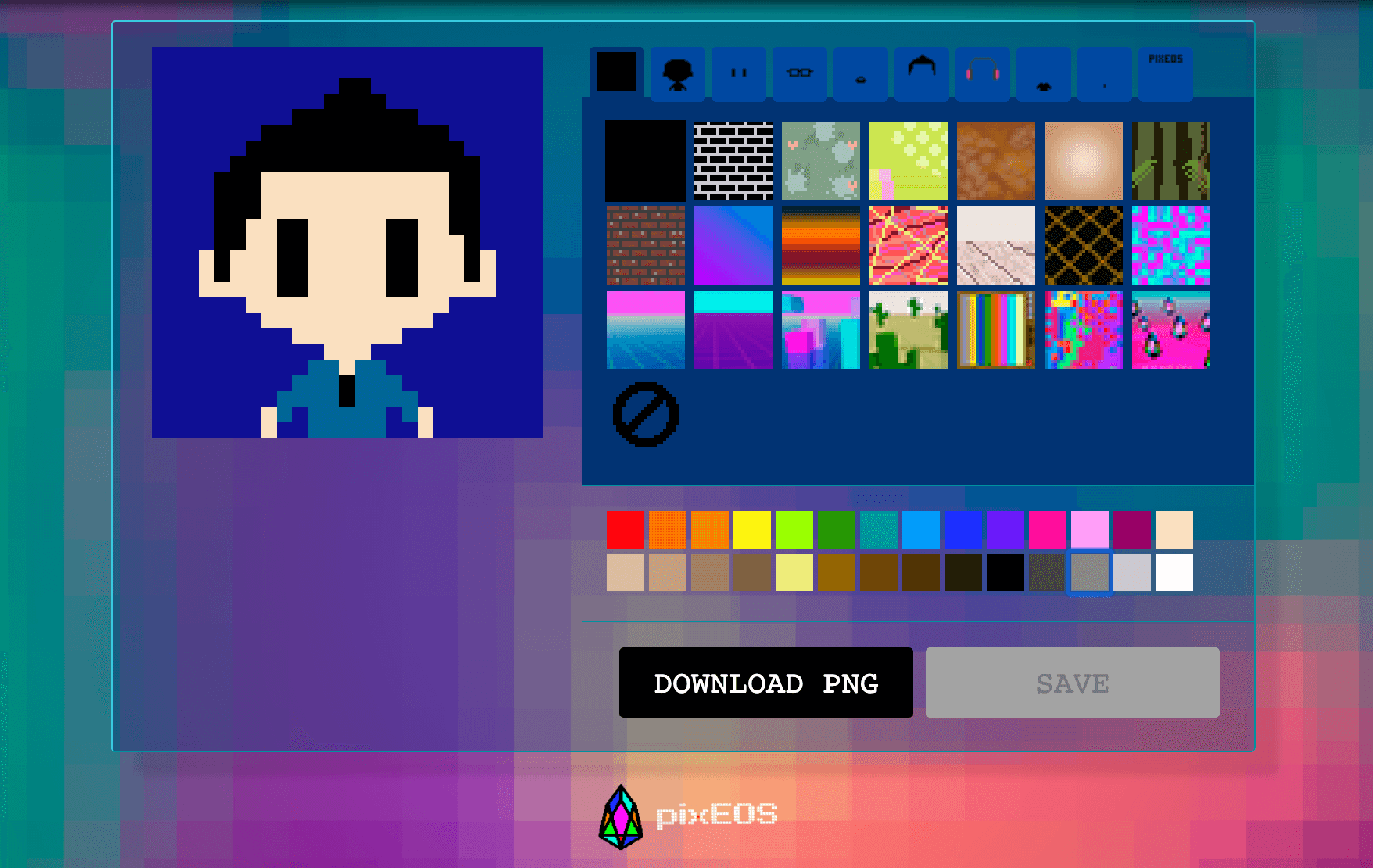 create an avatar - Pixeos