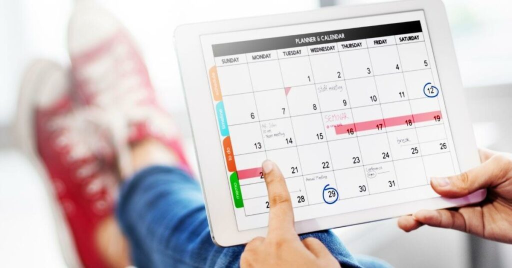 Create Your Content Plan Strategy in 60 minutes or less - calendar schedule