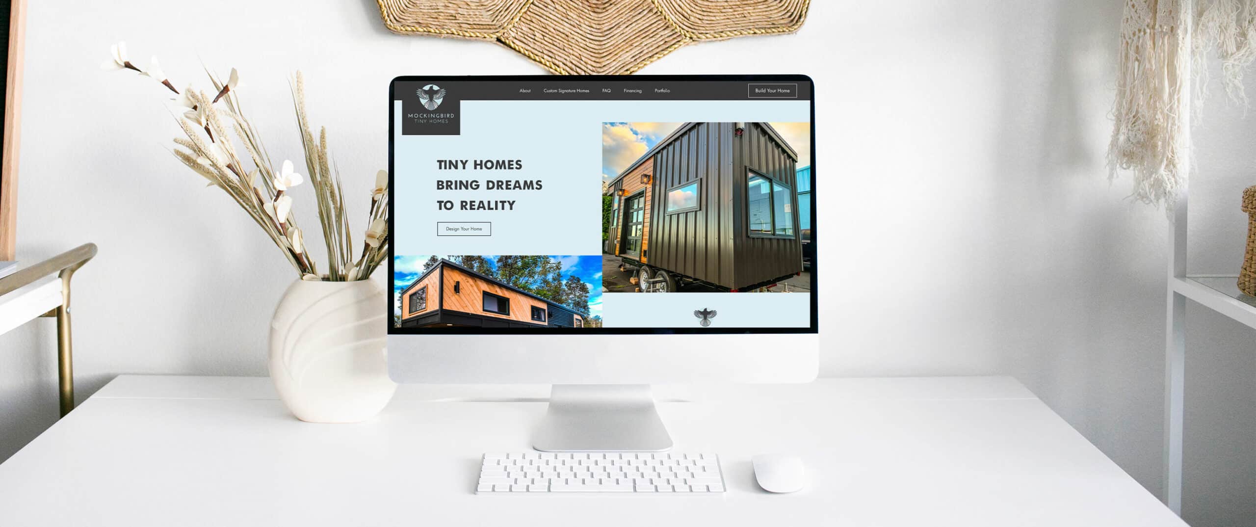 Tiny Homes web design and development ideas